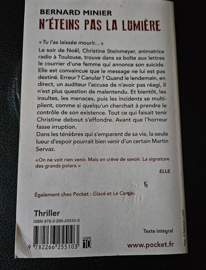 "N'Eteins pas la Lumière" de Bernard Minier - photo numéro 2