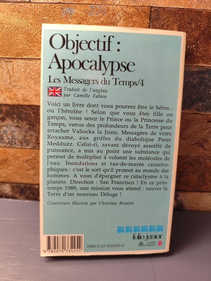 Livre Dont vous Êtes Le Héros Objectif Apocalypse - photo numéro 3