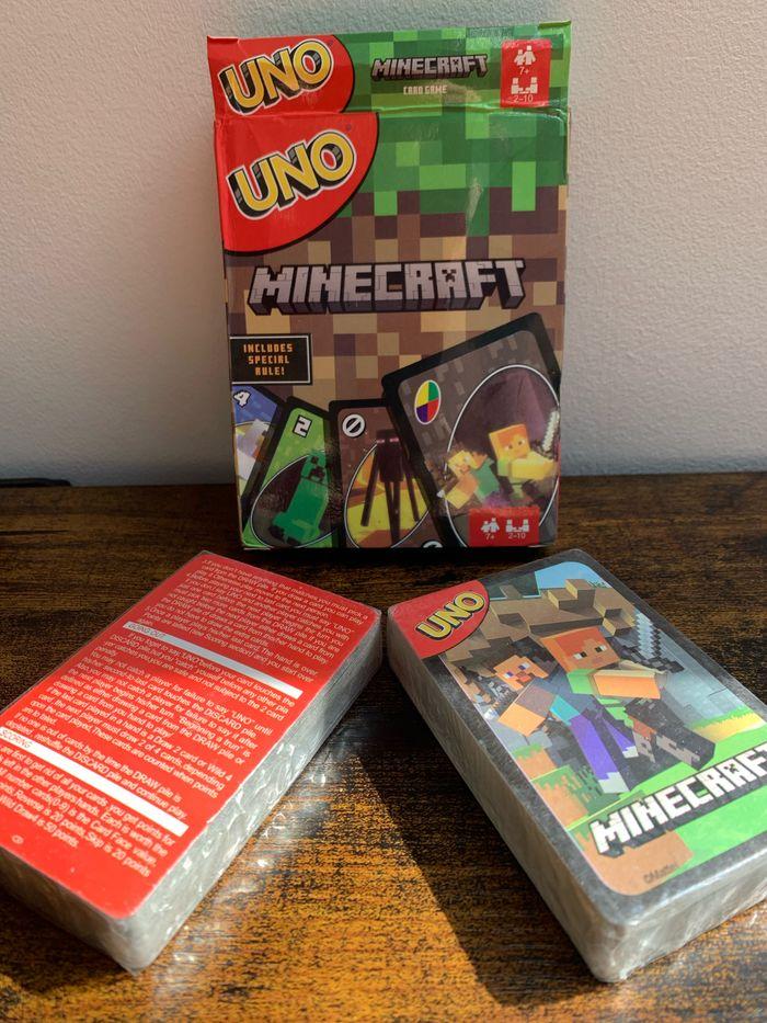 Uno Minecraft neuf - photo numéro 2