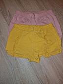 2 shorts fille 18 mois