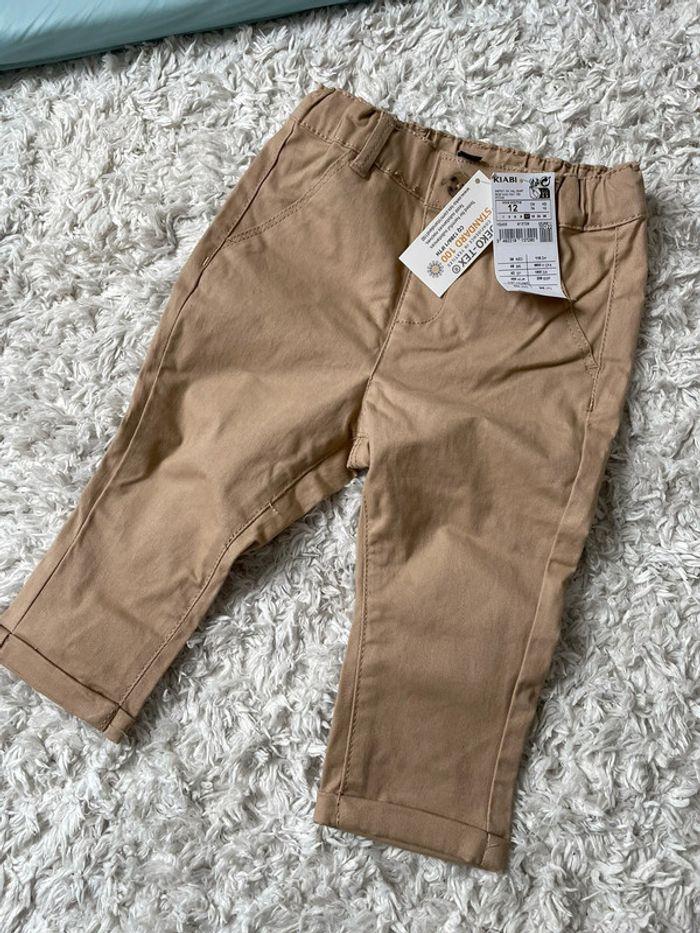 Pantalon beige 12 mois - photo numéro 1