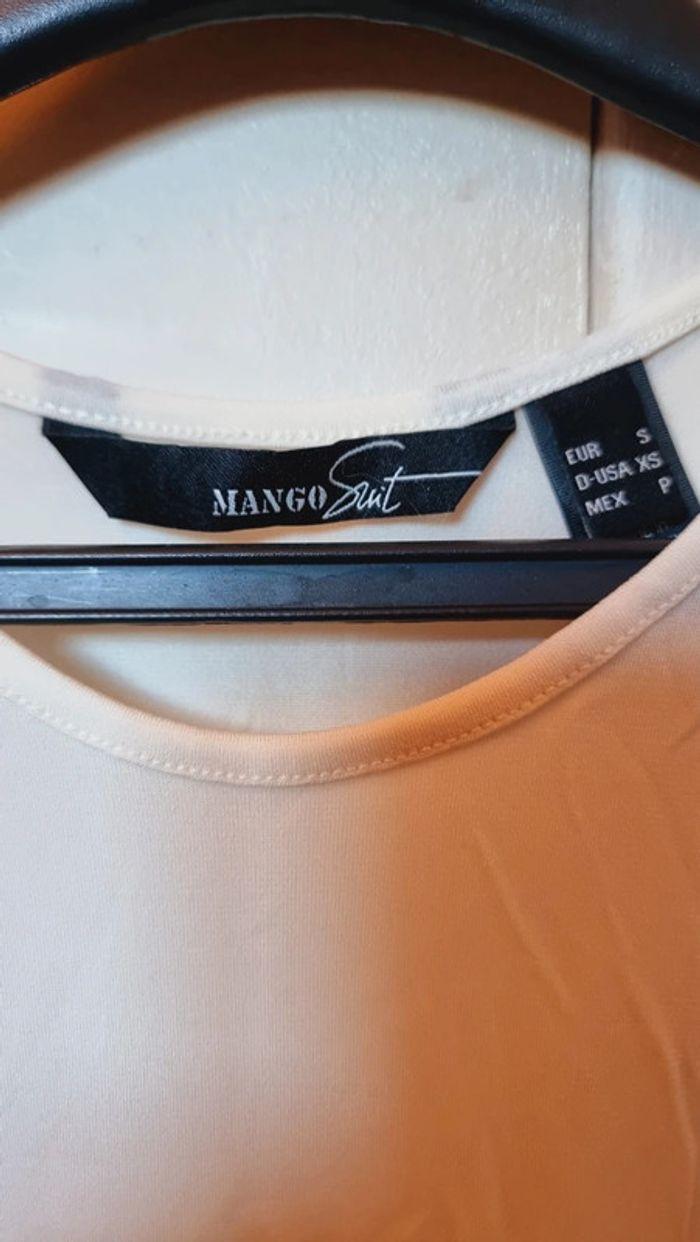 Débardeur écru Mango suit taille S - photo numéro 2