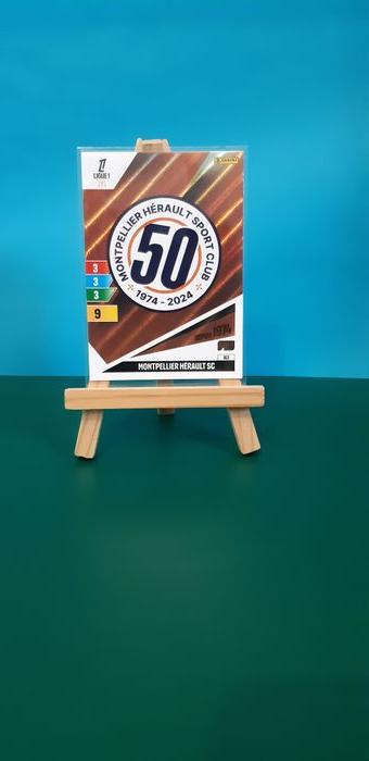 Carte panini xl 2025 écusson MHSC - photo numéro 1