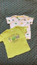 Lot tee-shirts bébé