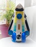 Fusée Space spatiale Fisher Price vintage navette imaginext light lumière 2008 mattel shuttle