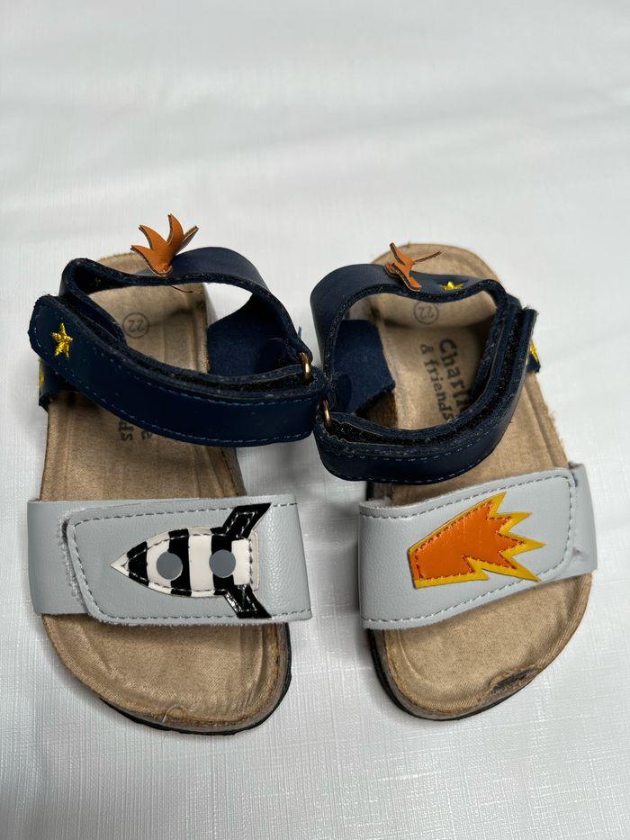 Chaussures piscine Nabaji et sandales Charlie & Friends, pointure 22 - photo numéro 3