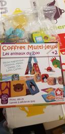 Coffret multi jeux les animaux du zoo