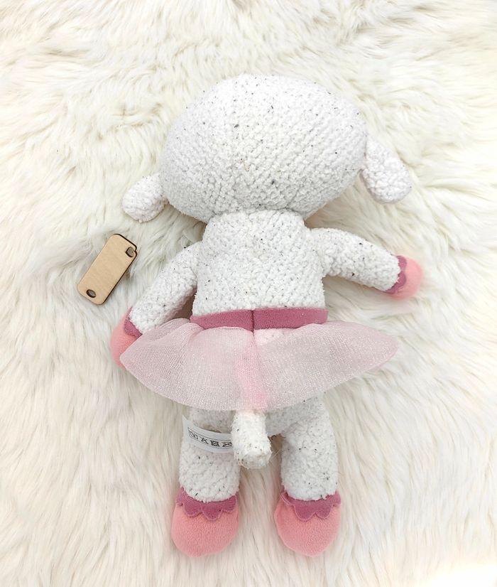 Doudou peluche Agneau Mouton Brebis Docteur La Peluche - photo numéro 3