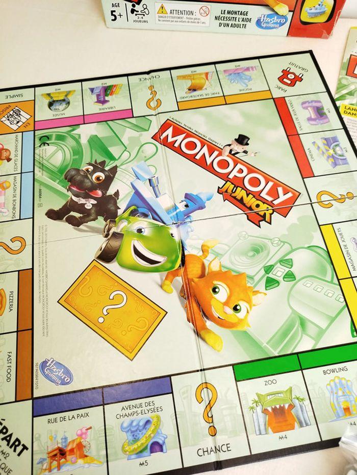 Jeu de société plateau éducatif monopoly junior des 5 ans - photo numéro 2