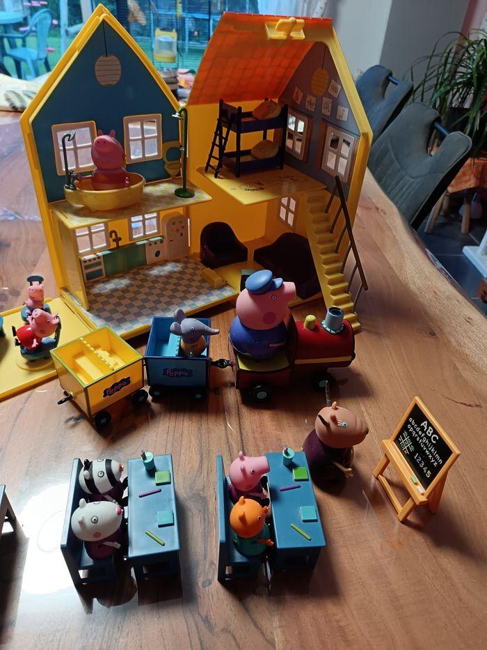 Maison train école et camping car Peppa pig - photo numéro 5