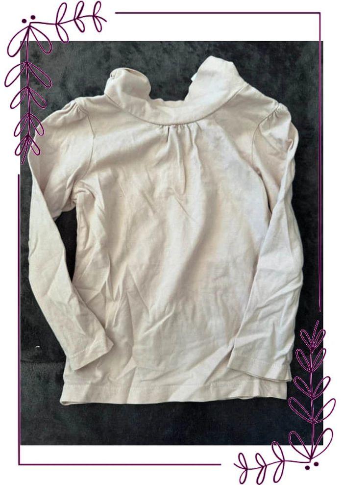 Sous pull rose pale 24/36 mois - photo numéro 1