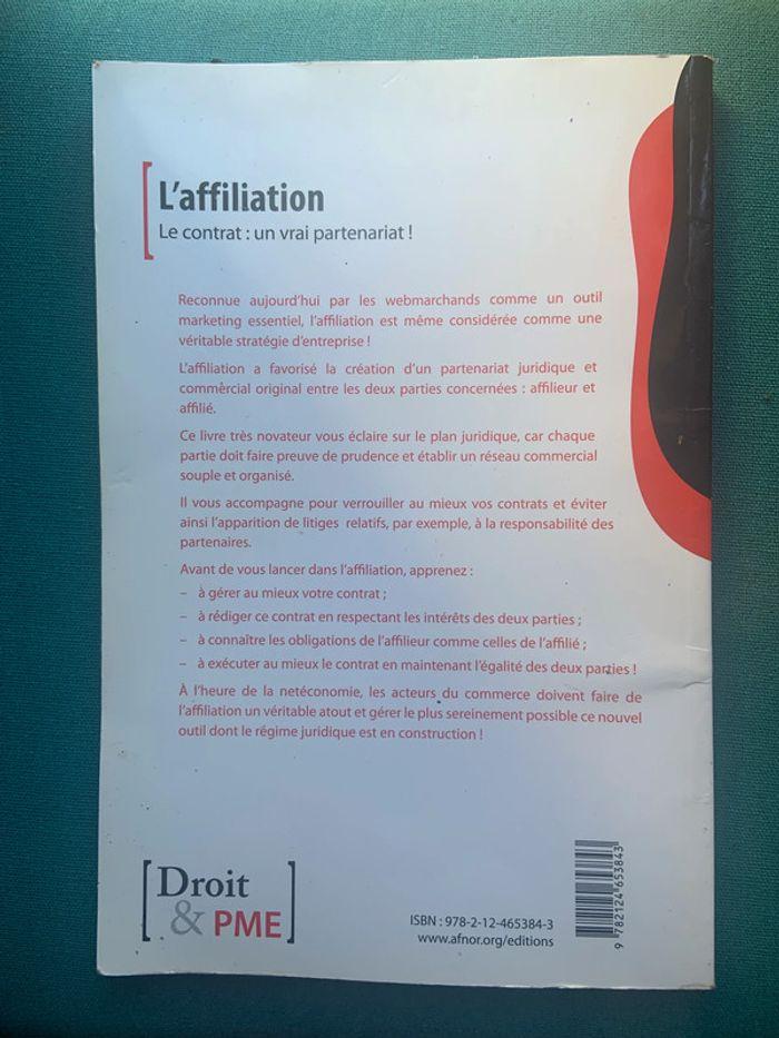 L’affiliation - le contrat : un vrai partenariat ! - photo numéro 2