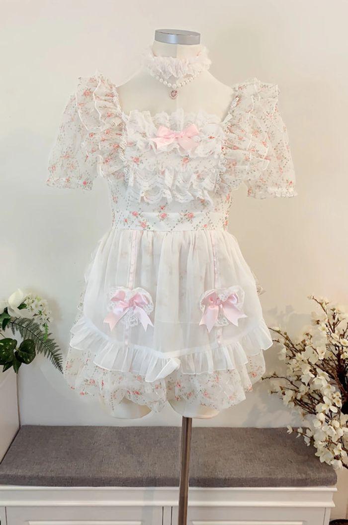 Dress Robe Cute Kawaii Maid Lolita Manga Anime Princesse Barbie Cosplay - photo numéro 3