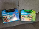 Valisette playmobil lot de 2 neuves