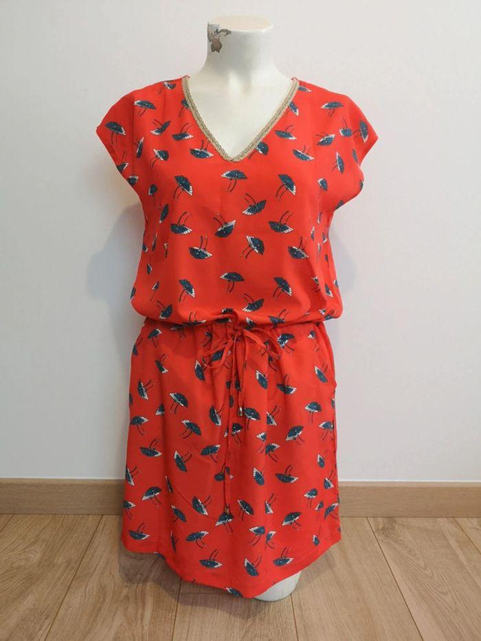 Robe rouge corail It Hippie T. M - photo numéro 1