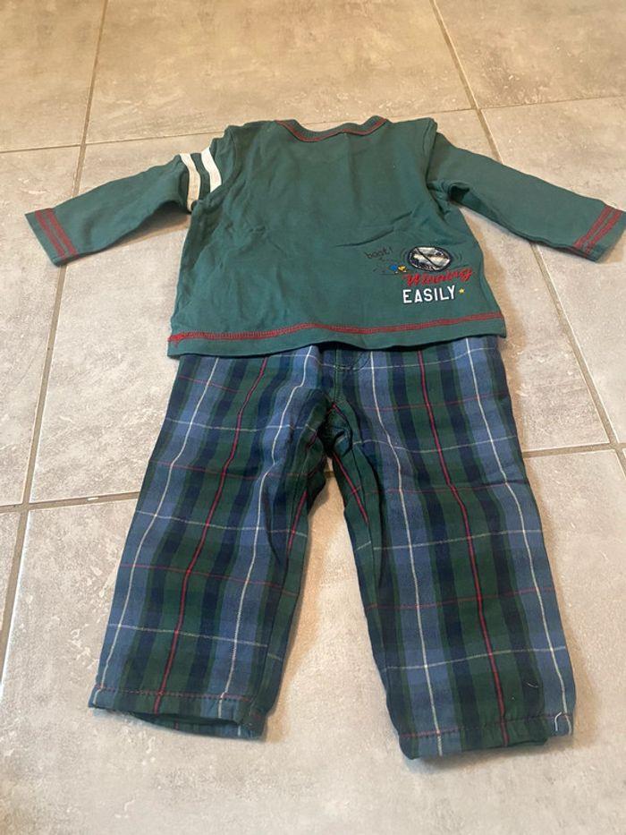 Ensemble benetton rugby baby 1 an - photo numéro 2