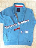 Gilet neuf veste Torrente bleue homme taille M