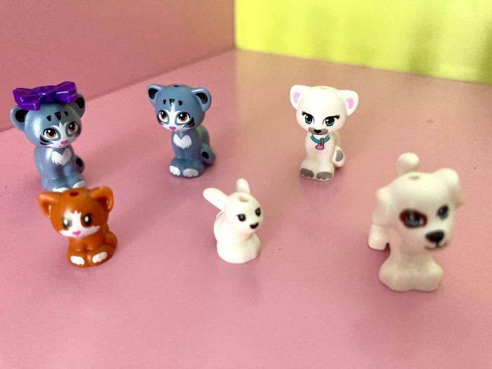 Lot de 8 petites figurines animaux Lego Friends - photo numéro 2