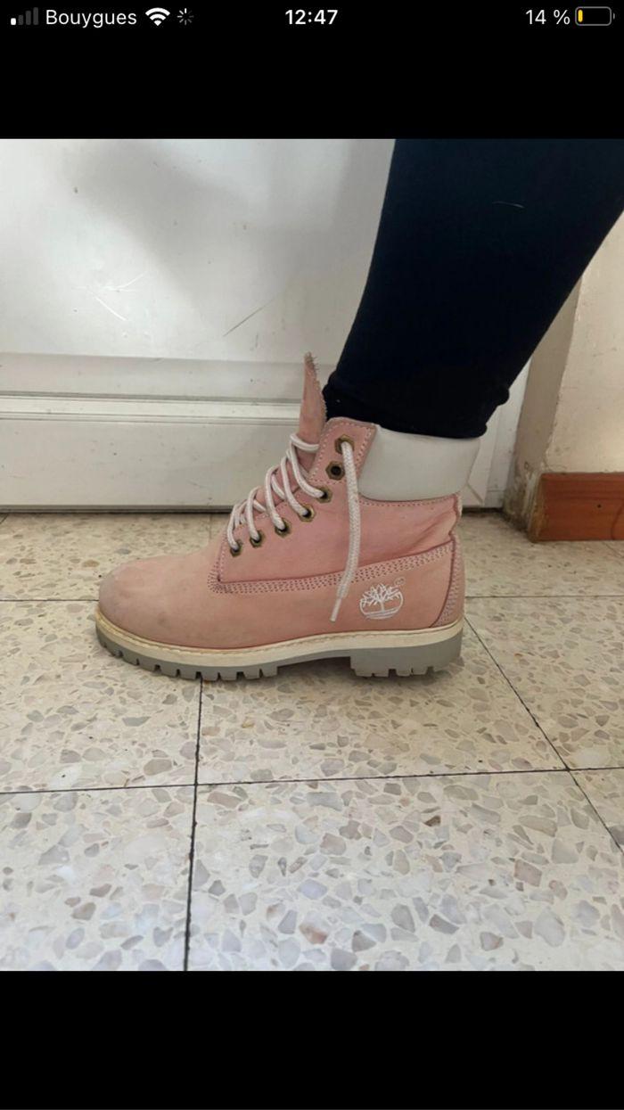 Timberland rose pale t 38 - photo numéro 2