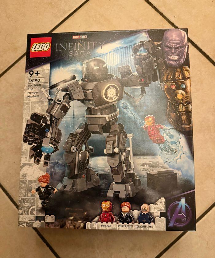 LEGO Marvel : 76190  IRON MAN : LA DESTRUCTION D’IRON MONGER - photo numéro 2