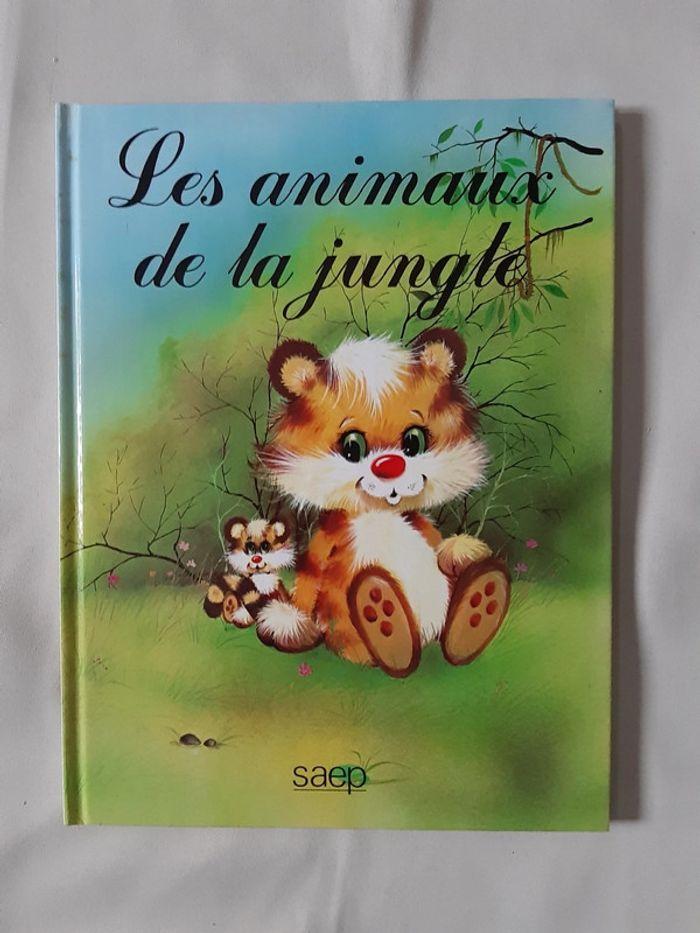 Livre enfant - Les animaux de la jungle - photo numéro 1