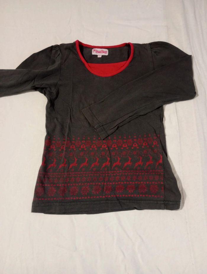 Lot de 3 tee-shirt à manches de taille 8ans - photo numéro 3