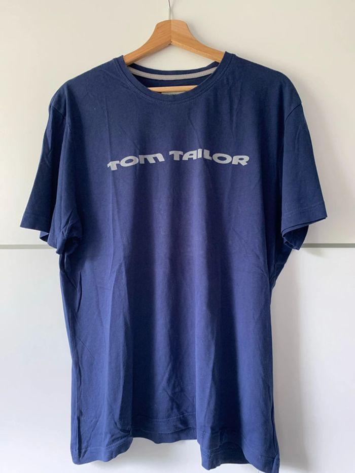 Teeshirt Tom Tailor taille M bleu marine - photo numéro 1