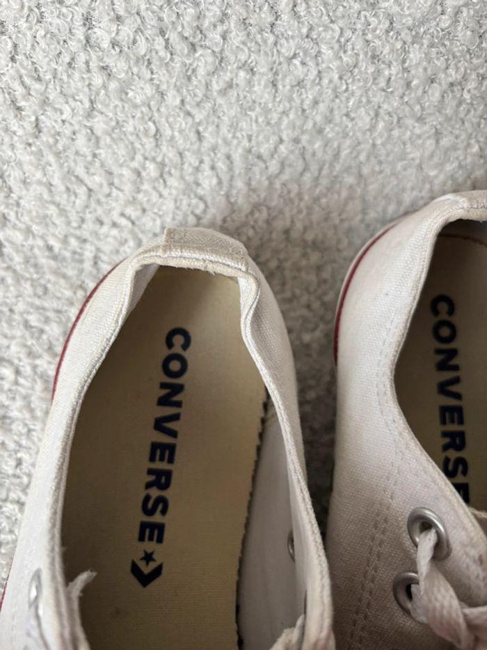 Converse basse blanche - photo numéro 9