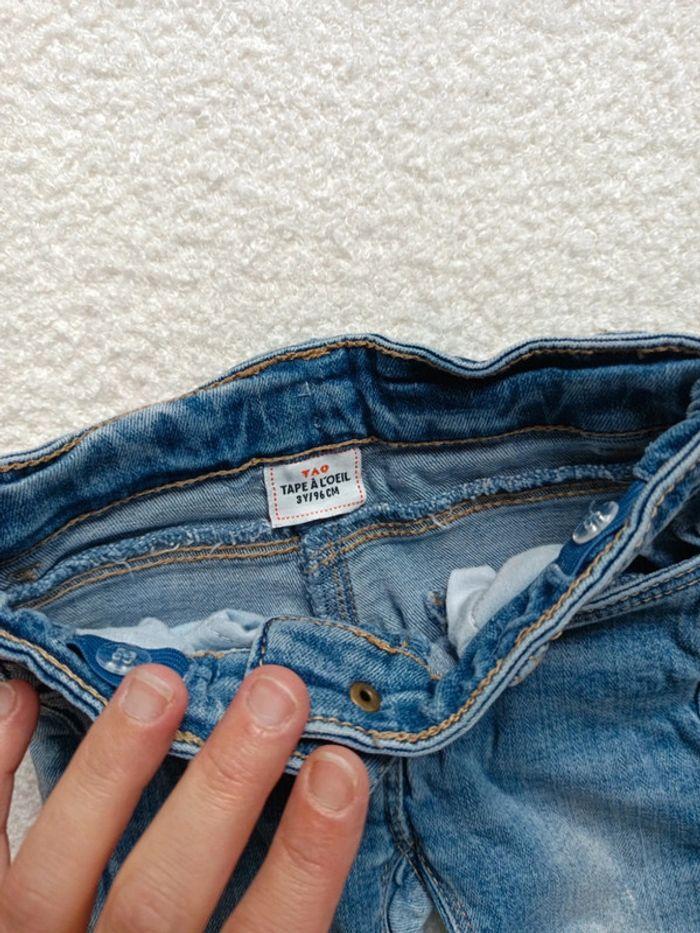 👖 jean fille tape a l'oeil taille 3ans bonne état 🌸 - photo numéro 5