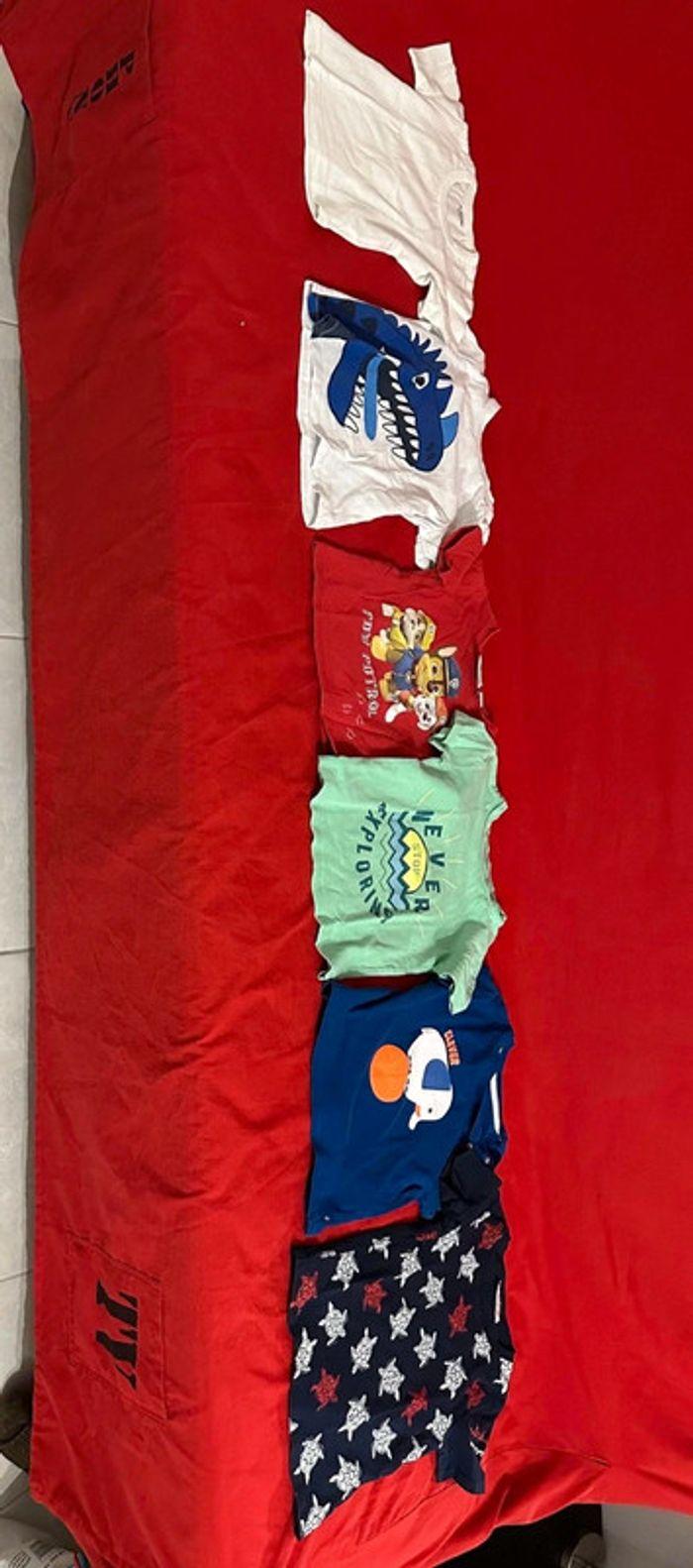 Lot de 6 tee-shirt 2ans