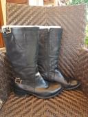 bottes cuir emanuele crasto