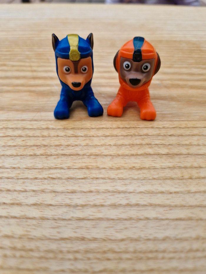 Lot 2 figurines Pat Patrouille des mers Paw Patrol - photo numéro 1