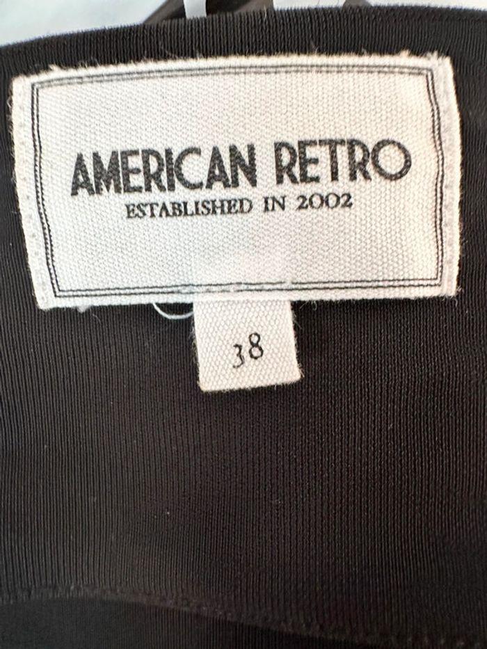 American Retro Muse Jacket noir taille 38 - photo numéro 7