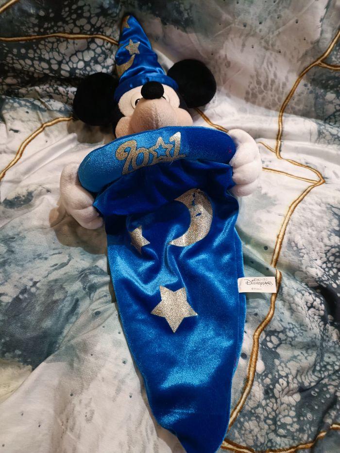 Peluche Mickey panier Disney datant de 2001
Les paillettes partent un peu à certains endroits - photo numéro 2