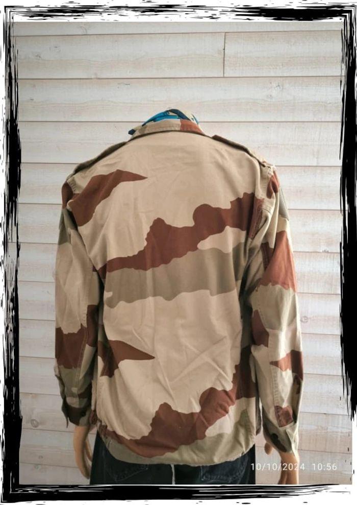 Veste militaire  beige et marron camouflage désert taille L - photo numéro 3