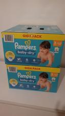 Lot couches pampers taille 3