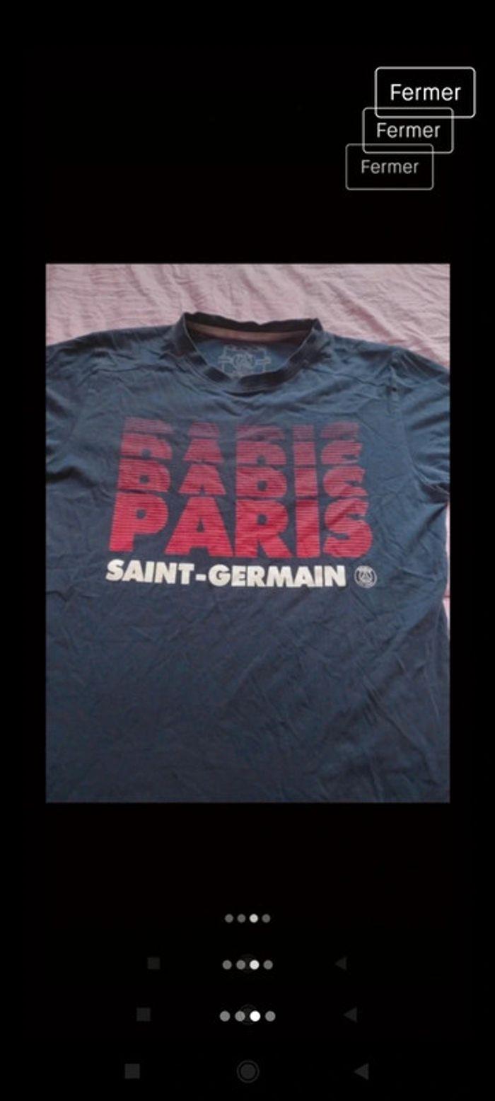 Tee shirt paris saint germain - photo numéro 3