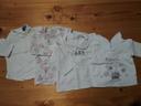 Lot de 6 t-shirts 1 mois