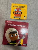 Lot de livres animés sapeur pompiers