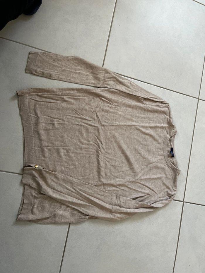 Pull beige taille L (42/44) - photo numéro 1