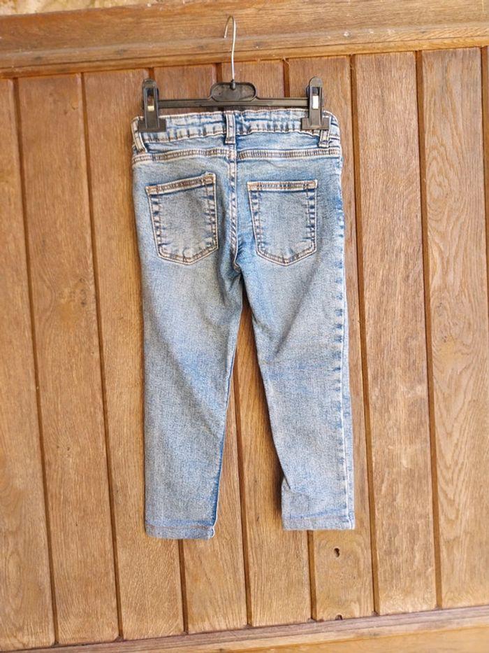 Pantalon en jean garçon 3.4 ans denim - photo numéro 2