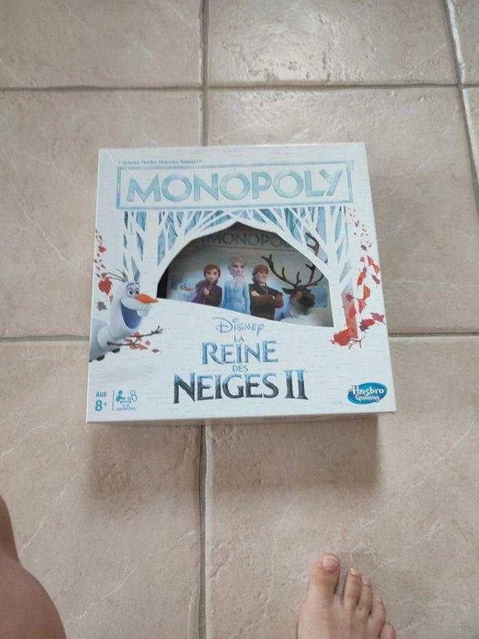 Jeu Monopoly la reine des neiges - photo numéro 1