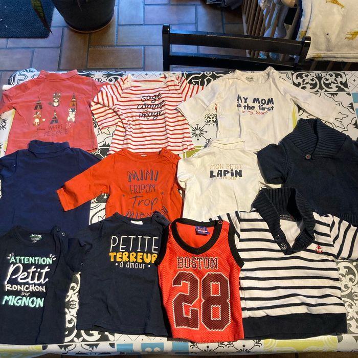 Lots 9 pulls + 2 tee shirts  3 mois - photo numéro 1