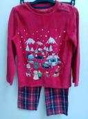 Pyjama de Noël sergent major garçon 8 ans