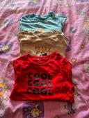 Lot de 3 t shirt longue manche