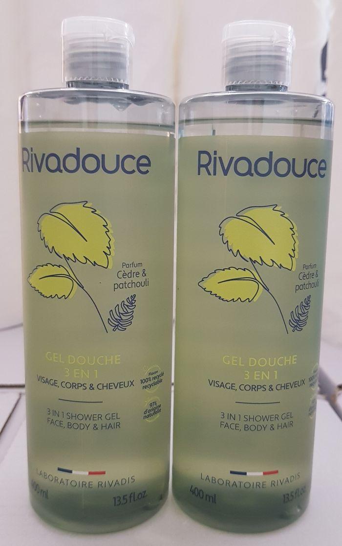 2 gel douche 3 en 1 cèdre patchouli 400ml NEUF