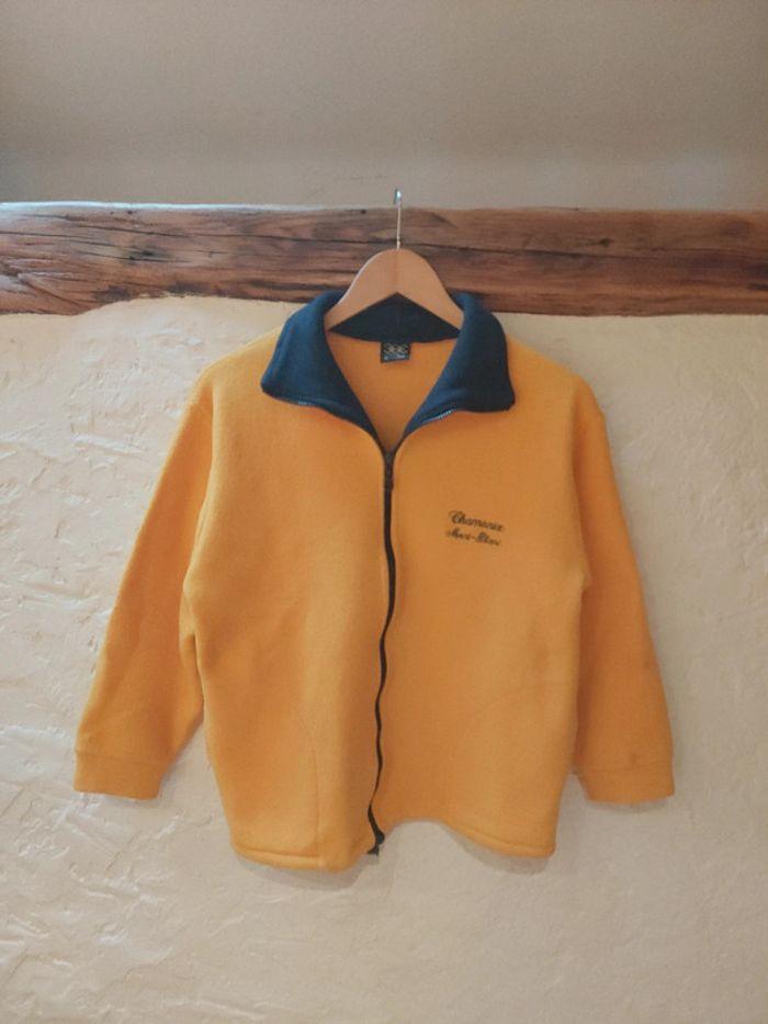 Veste polaire jaune (12-14 ans)