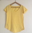 tee shirt jaune mango