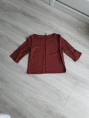 Blouse couleur lie de vin