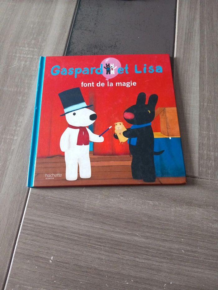 Livre enfant "Gaspard et Lisa font de la magie" - photo numéro 1